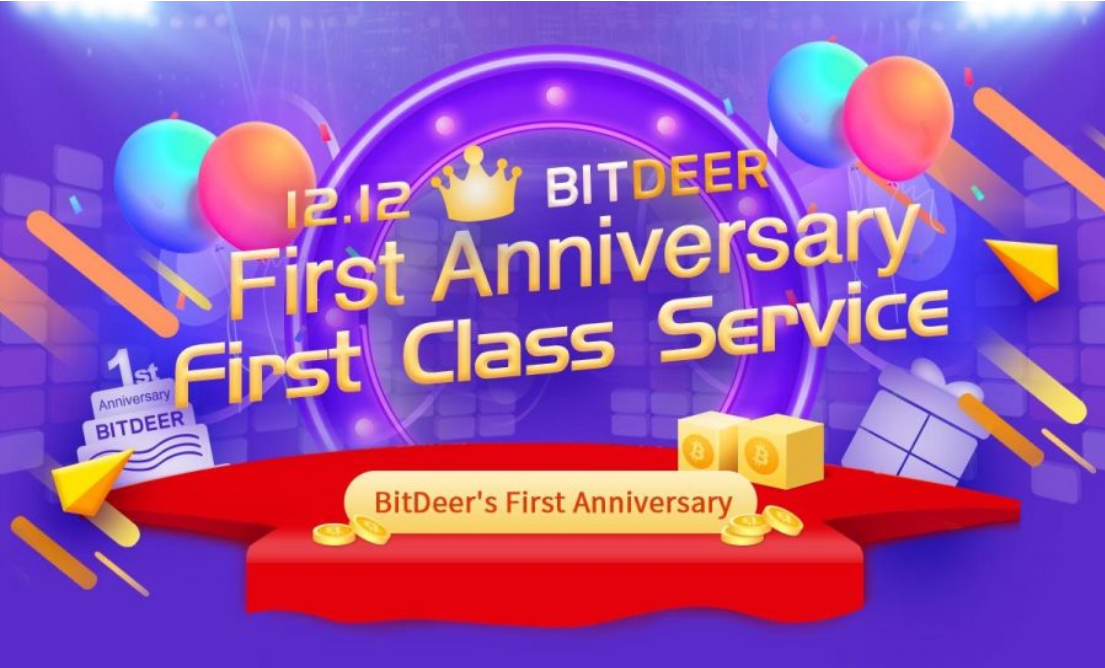 Bitdeer celebrates 1 year anniversary with big giveaway